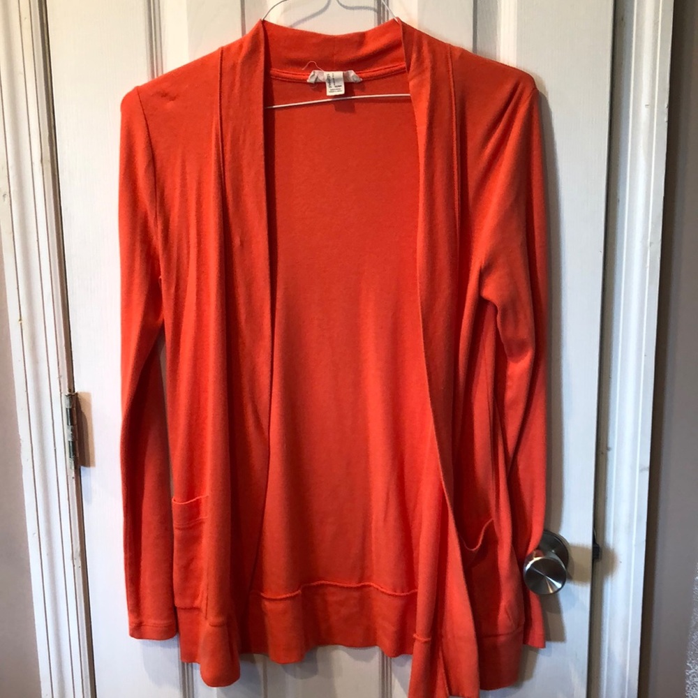Forever 21 Coral Cardigan